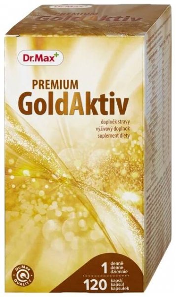 Dr. Max Premium GoldAktiv 1×120 cps, na kĺby a kosti