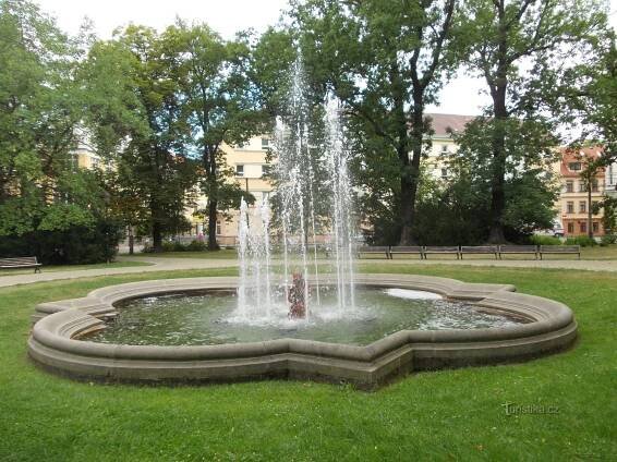České Budějovice - park Na... - Park