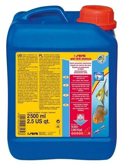 Sera PH/KH Minus 2500 Ml