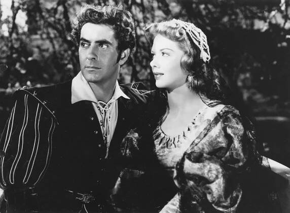 Captain from Castile - Z filmu - Tyrone Power, Barbara Lawrence
