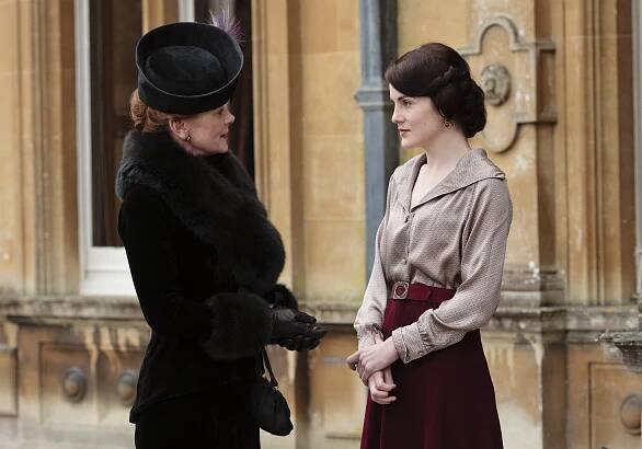 Panství Downton - Epizoda 2 - Z filmu - Samantha Bond, Michelle Dockery