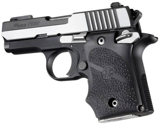 Hogue pistolové střenky SIG SAUER P938 – černé