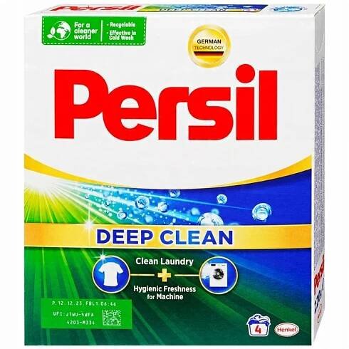 Persil Deep Clean prášek na praní bílých tkanin 220 g (4 praní)