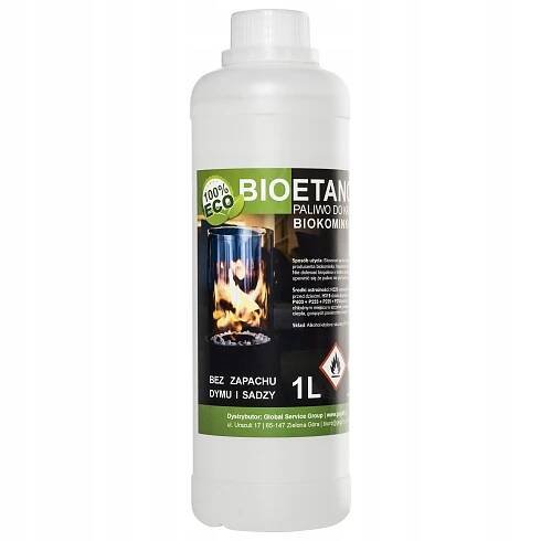 Bioalkohol bioethanol BIO palivo do biokrbu 1L