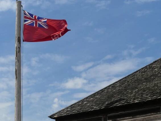 HBC and Union Jack – Cats and Trails and Garden Tales
