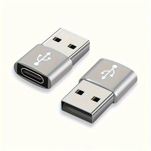 USB C Female To USB A Male Adapter, Type C To USB A Charger Cable Converter For * *, MacBook, iPhone 11 12 13 14 Pro Max, iPad Mini 6,.