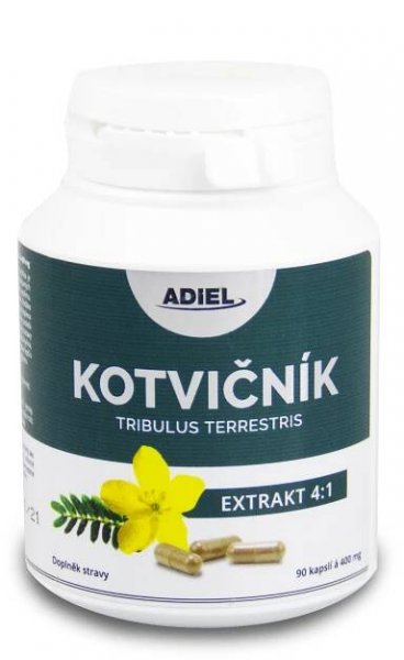 Kotvičník zemní tribulus terrestris 90 pilulek