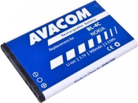 Baterie do mobilu Nokia 6300 Li-Ion 3,7V 900mAh (náhrada BL-4C)