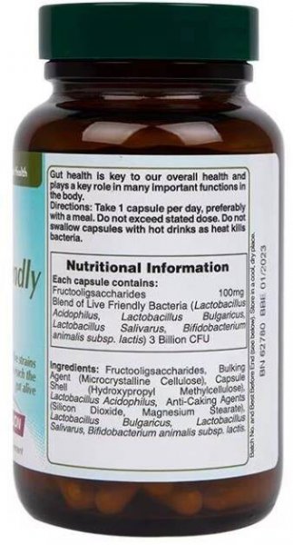 Holland & Barrett Živé přátelské bakterie s Acidophilus 3 miliardy, 120 kapslí