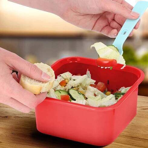 Curver Dóza s ohřívací podložkou Smart Microwave Eco Steamer 1,1 l červená nakoupit u OBI