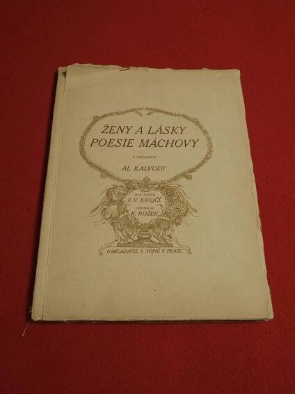 Ženy a lásky poezie Máchovy (Mácha: Máj a další), obrazy Al. Kalvoda