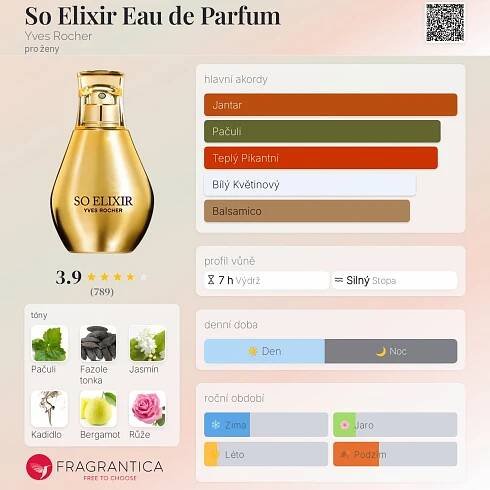 So Elixir Eau de Parfum Yves Rocher parfém - a vůně pro ženy 2011