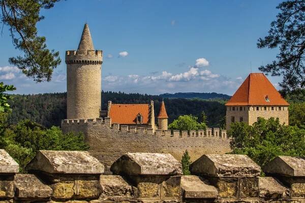 Hrad Kokořín - Hrady a zříceniny hradů - Máchův kraj - Kokořín