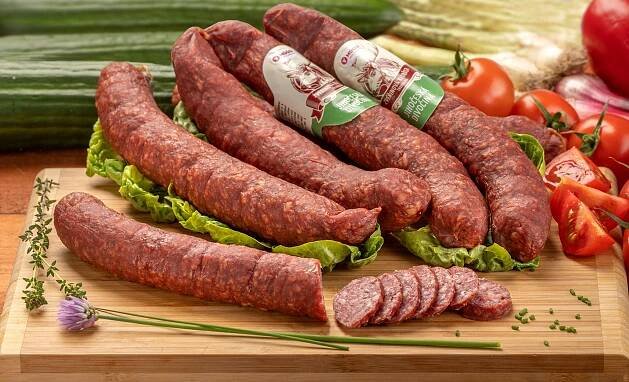 Masné výrobky trvanlivé, Ročník 2022, Oceněné produkty | Chutná hezky. Jihočesky