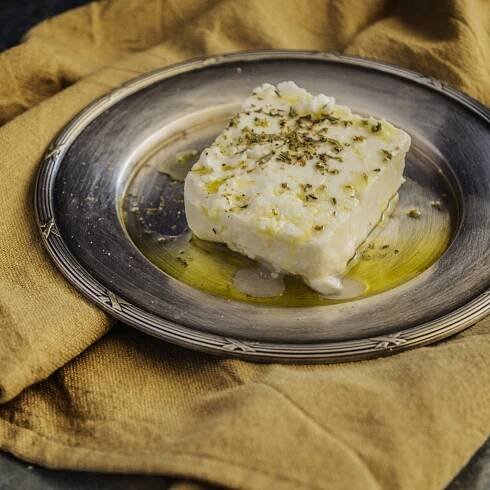 Řecký sýr Feta PDO V ZÁLIVCE - Originální 200 g TAPER Váha 0.2 kg