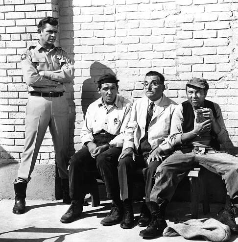 Andy Griffith, George Lindsey, Howard McNear, Howard Morris, Season 6, 1965-1966.