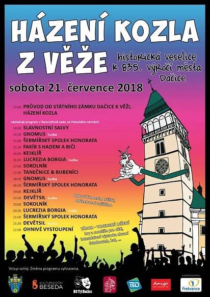 Letní akce 2018 - Oficiální stránky KD Beseda Dačice