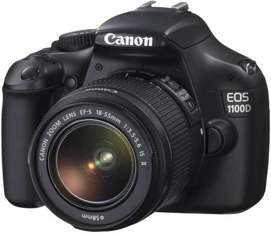 Canon EOS 1100D + EF-S 18-55mm IS II černý (black)
