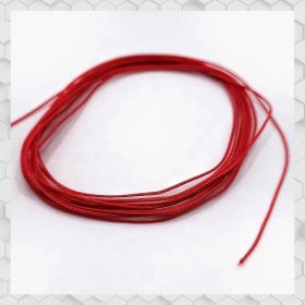 Braided Hose Line Red 0,4mm