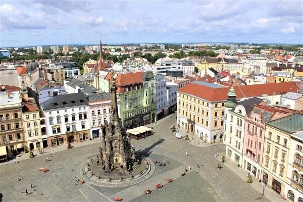 Olomouc jak na dlani. Podívejte se na úchvatné pohledy na město z výšky