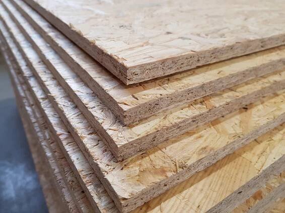 OSB desky | OSB deska 12x1250x2500mm SE bez pero/drážka | Paletové nástavce, ohrádky, euro palety, úprava vody| R.S. AQUATECH CZ