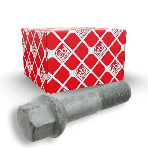 46644 FEBI BILSTEIN Sroub kola M12 x 1,5, kulový svazek A/G, 20 mm, 10.9, pro ráfky z lehkých kovů, SW17, Zinek-lamela-potažení (povrch), Ocel, vnější šestihran