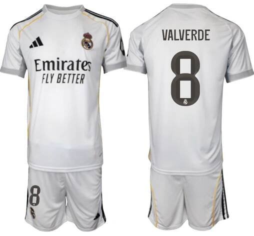Men 2025-2026 Club Real Madrid home white #22 Soccer Jersey 01->real madrid jersey->Soccer Club Jersey