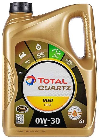 Olej Total Quartz Ineo First 0W-30 4L 213834