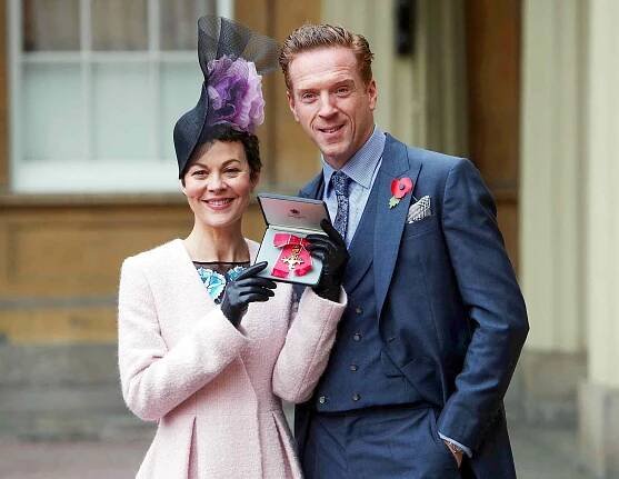 Helen McCrory Awarded Investitures at Buckingham Palace