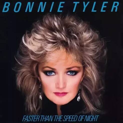 Faster Than The Speed Of Night - Bonnie Tyler (1983, Columbia)