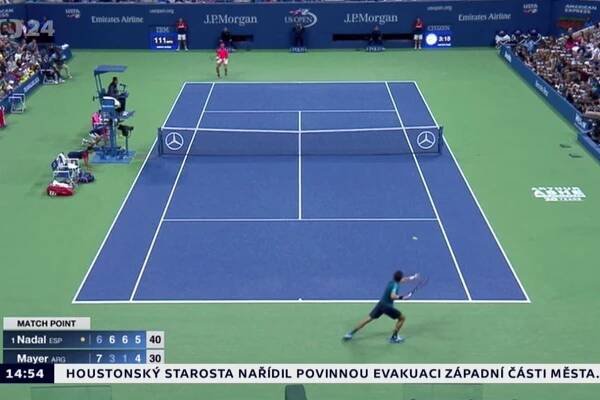 Nadal i Federer prošli do osmifinále, Švýcar se v esech posunul za Karloviče – ČT sport – Česká televize