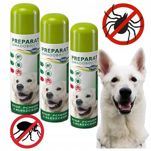 PESS FLEA KILL PLUS SPRAY PŘÍPRAVEK NA BLECHY KLÍŠŤATA DOMA 3x250 ml
