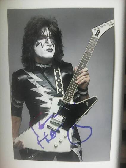 Tommy Thayer (KISS)- orig. podpis