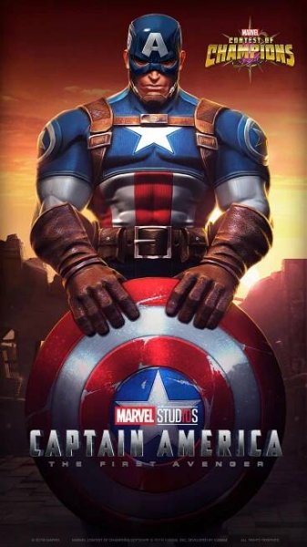 This Week in Marvel Games: Marvel Games Rolls Out the Red Carpet for Marvel Studios 10 Year Celebration | Marvel games, Captain america art, Captain america comic art