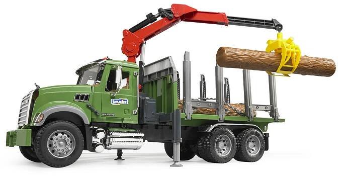 Bruder 02824 – Přepravník dřeva MACK Granite - Svět Bruderu