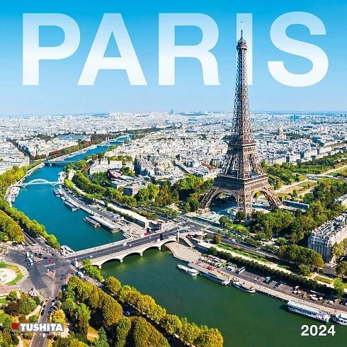 Paříž - Kalendáře na zeď 2024
