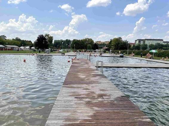 Na koupališti ve Studénce - Butovicích, 10. 7. 2024.
