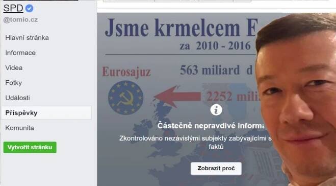 Tomio Okamura je první český politik, u jehož text...