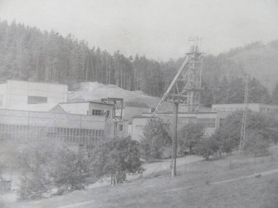 1983 foto ze Stříbra po Rauchovi - Bratrstvo svaté Barbory