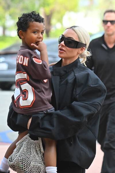 Kim Kardashian's son Psalm looked so grown up in new photos