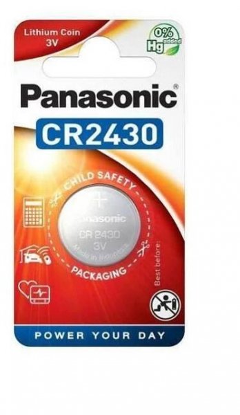 Knoflíková baterie Panasonic CR-2430EP | Baterie | Elektro Jirků