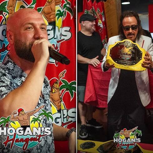 Nick Hogan Leads Hulk Birthday Celebration At WWE Legend's Florida Bar