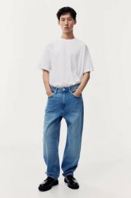 Loose Jeans - Světlý denim blue - MUŽI | H&M CZ