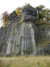 Zlatý vrch - the bazalt structure 