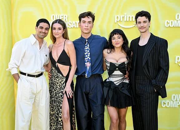 Rish Shah, Mary Beth Barone, Benito Skinner, Wally Baram, Adam DiMarco at Prime Video's 