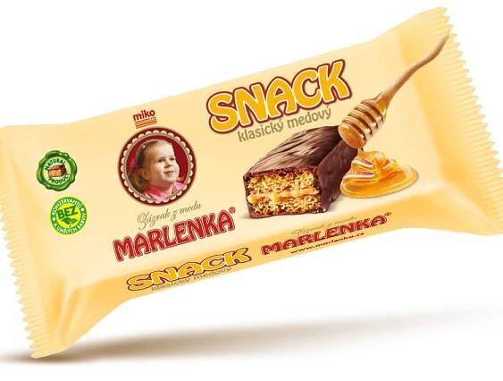 Marlenka Snack klasický medový 50g