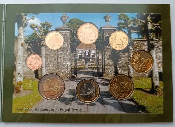 IRSKO SADA 8 MINCÍ 1 EURO CENT - 2 EURO 2005 BLISTR ZAHRADY LAOIS UNC