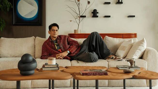 Actor Vijay Varma’s home in Juhu is full of textures and tangible memories