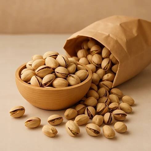 PISTÁCIE PRAŽENÉ SOLENÉ 1kg PISTÁCIOVÉ OŘECHY VYNIKAJÍCÍ PRÉMIOVÁ KVALITA EAN (GTIN) 5904576304232