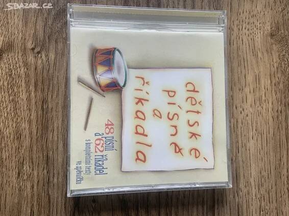NOVÉ CD Dětské písně a říkadla - České Budějovice - Bazar